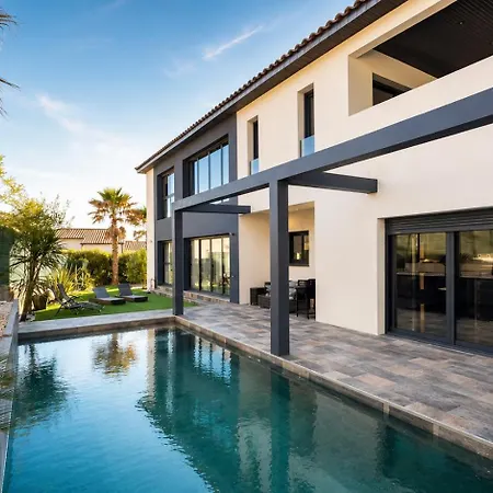 D'exception Avec Spa, Sauna & Piscine Chauffee - 20mn Montpellier Villa Beaulieu (Herault)